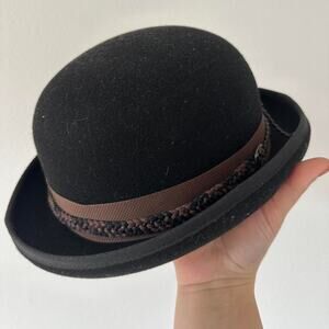 100% Wool Bowler Hat